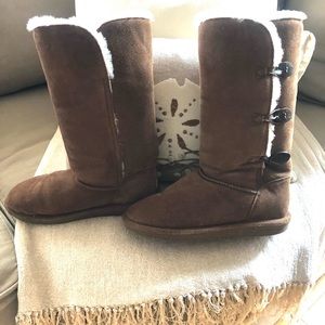 BearPaw Tall Boots Sz 10